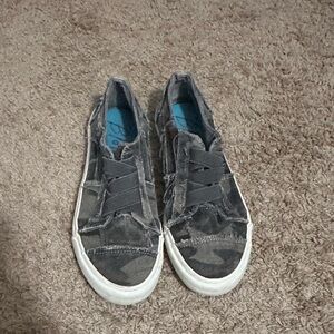 Camo Slip-On Sneakers